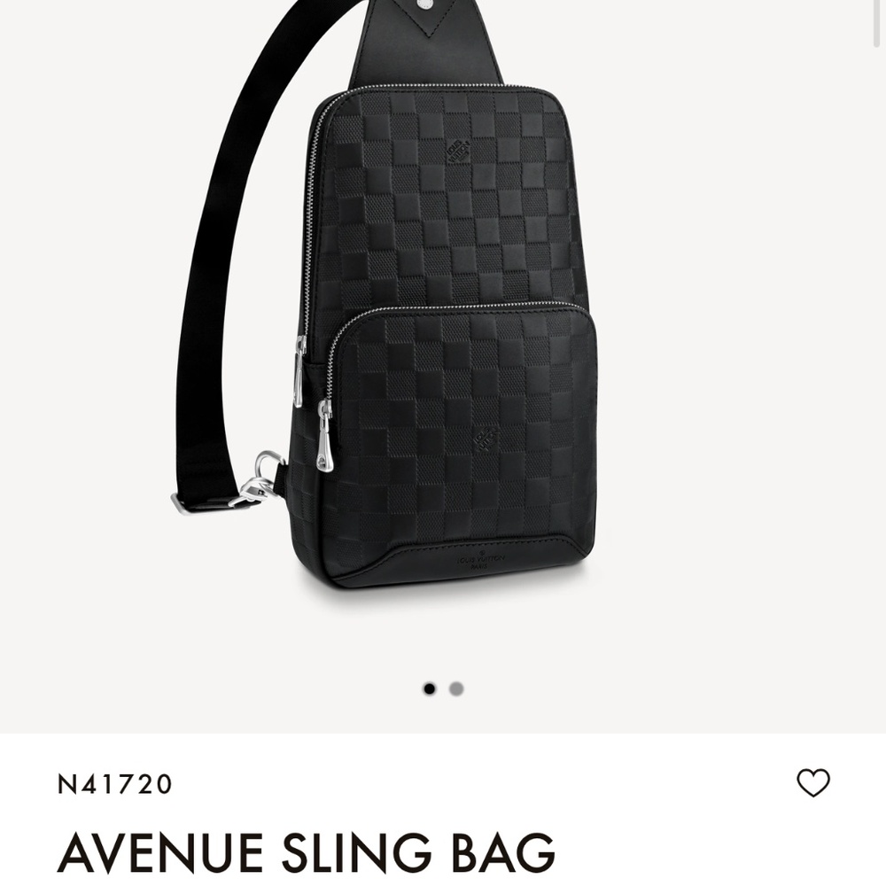 Cross Body Avenue Sling Bag by Louis Vuitton